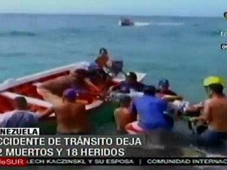 12 muertos en accidente de transporte público en Venezuela