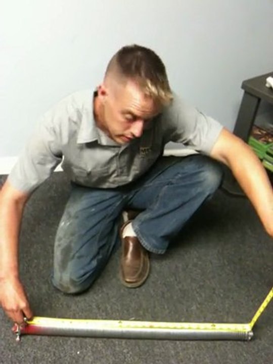 How to Measure Garage Door Spring Size (Torsion Springs)