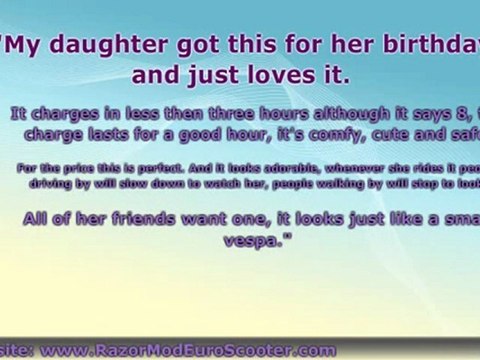 Razor Pocket Mod Euro Electric Scooter