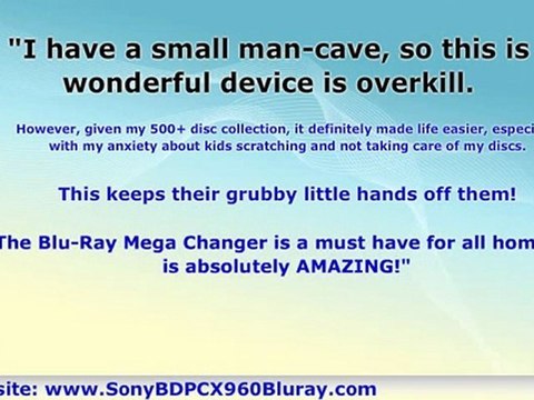Sony BDP-CX960 Blu-ray MegaChanger Review & Hot DEAL
