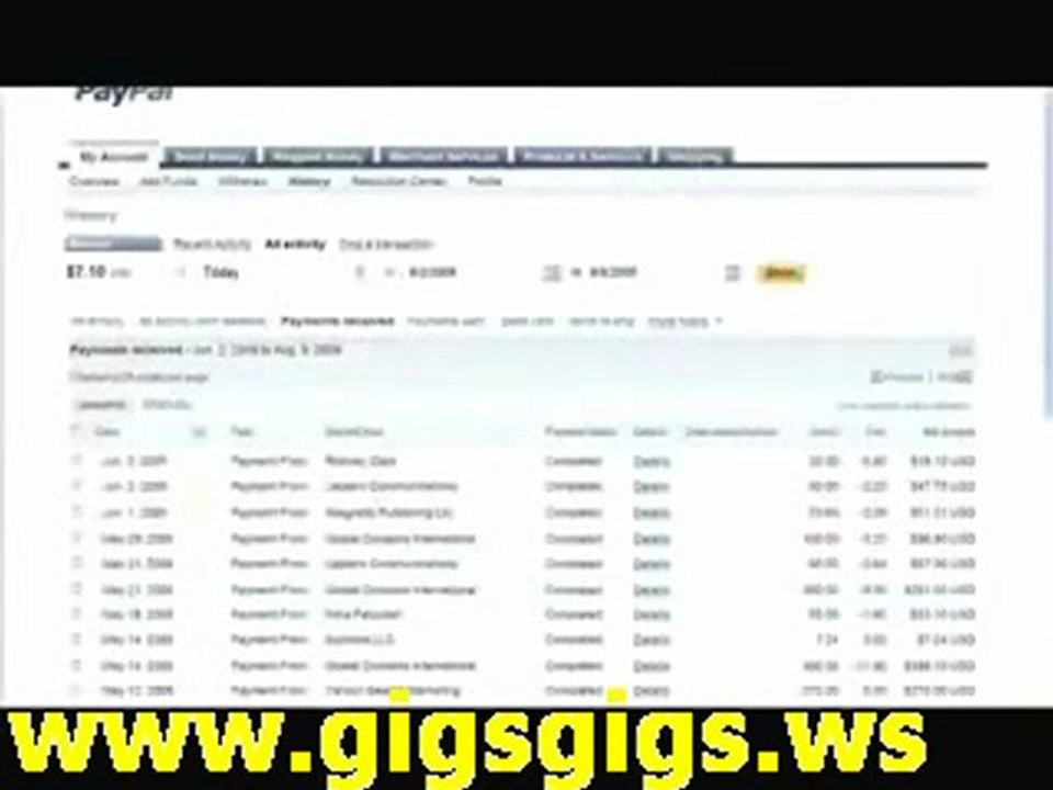 www.gigsgigs.ws