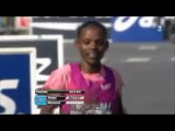 Championne du Marathon de Paris 2010