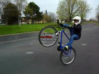 stunt en vélo