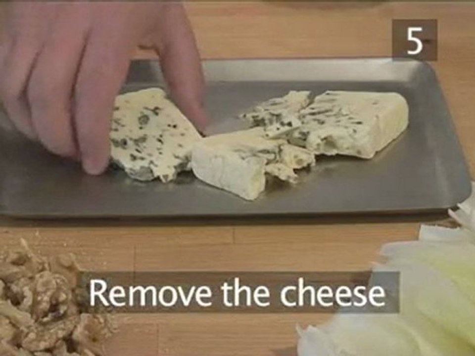 Endive Roquefort And Walnut Salad