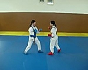 Exercice Karaté, le Conquet, catégorie benjamines