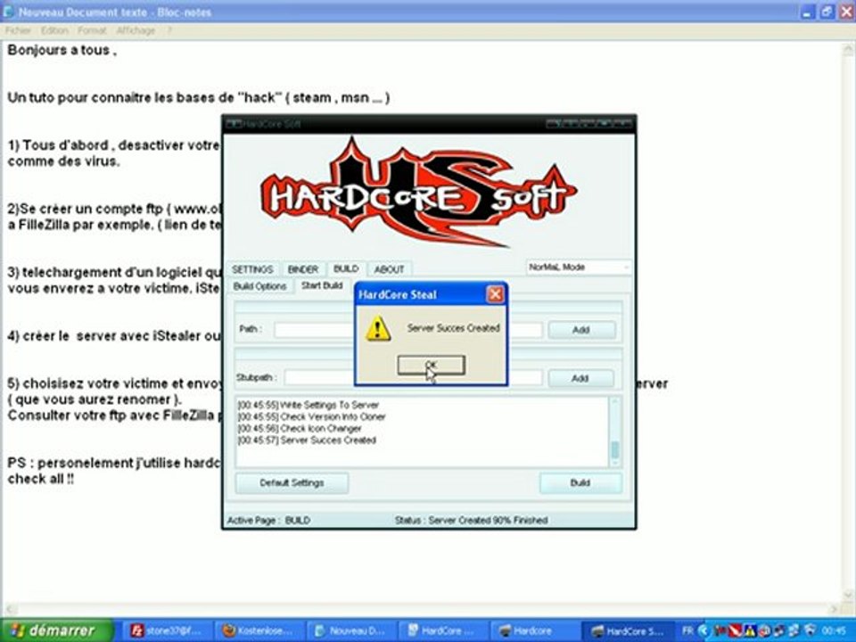 Hack steam, msn ...Tuto