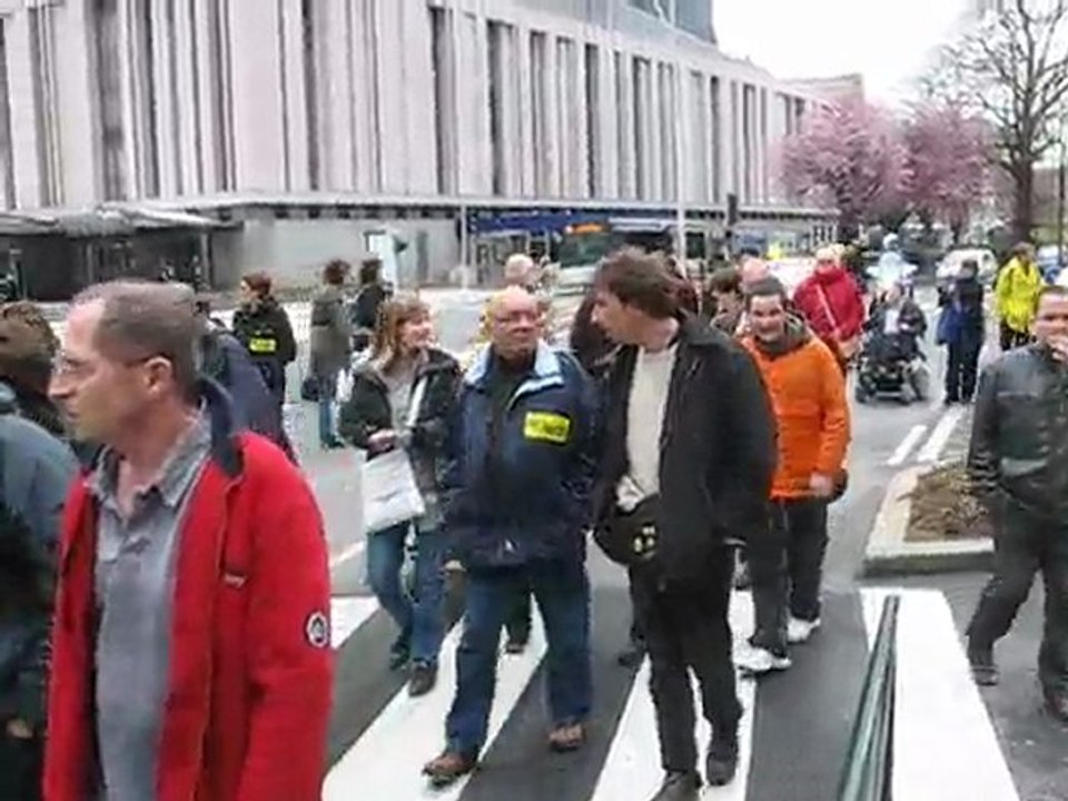 Manifestation Ni Pauvres Ni Soumis CAEN 27 mars 2010