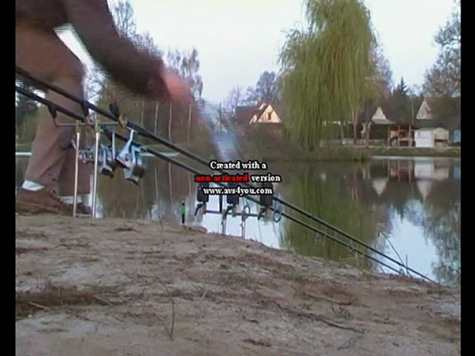 Départ carpe Delkim 3