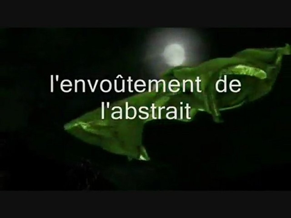 Peinture abstraite au COUTEAU