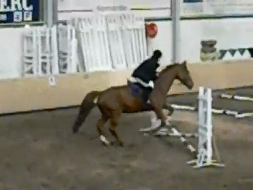 Dictame & moi sur le parcours de l'Equifun , 11 / 04 / 2010