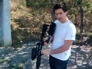 Accident de paintball tippman 98 custom type M16