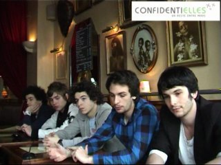 Les Shades : interview vidéo pour Confidentielles