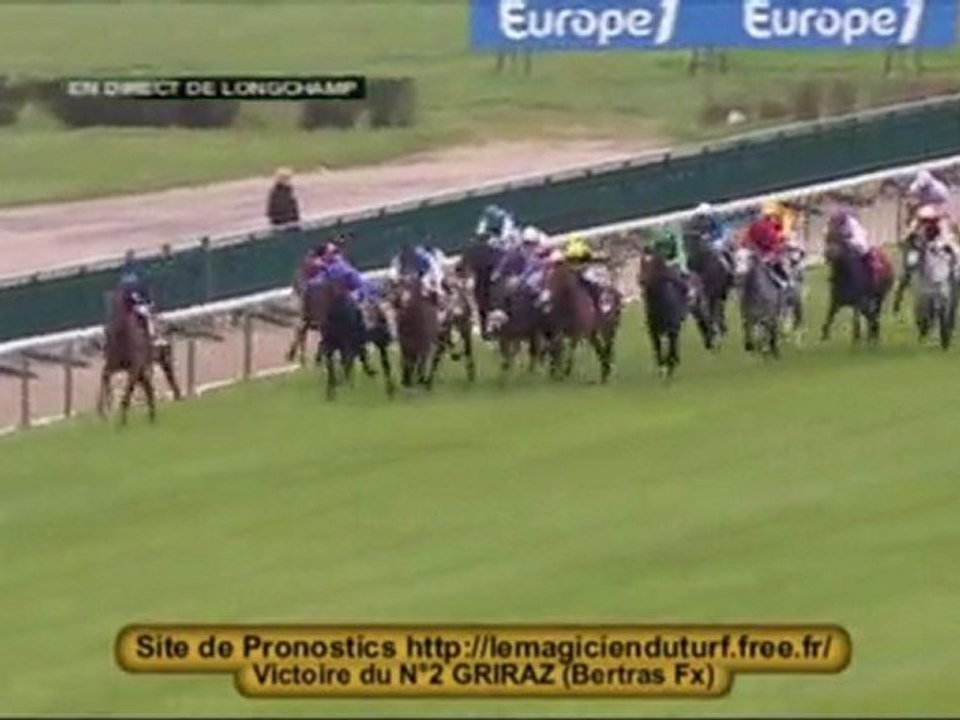 vidéo Quinté a longchamp PRIX DU PALAIS DU LOUVRE