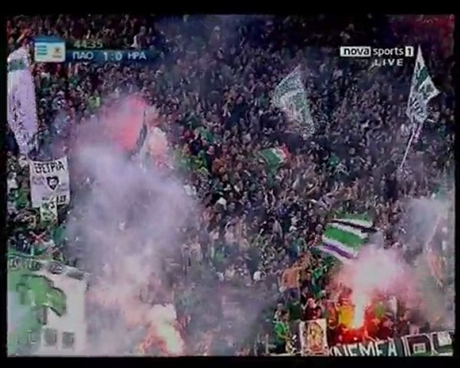 Παναθηναϊκός-Ηρακλής 2-0 (11/4/2010)