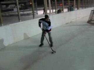 Bruno nous démontre son talent d'harponnage 28 jan 2010