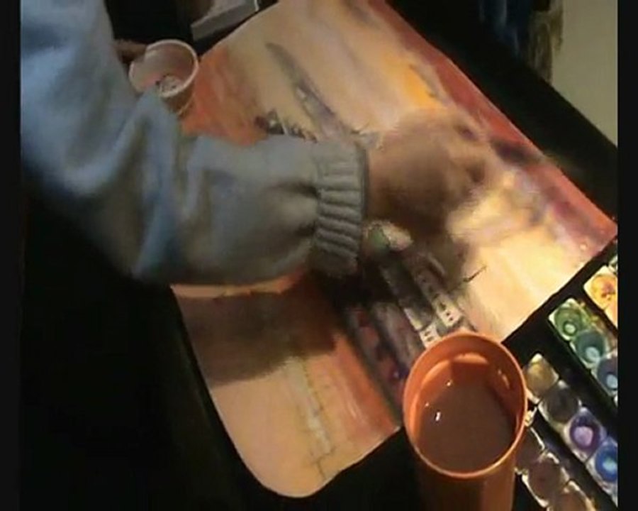 Ressam Tankut Bilge - Hülya Kırımoğlu Sanat Evi