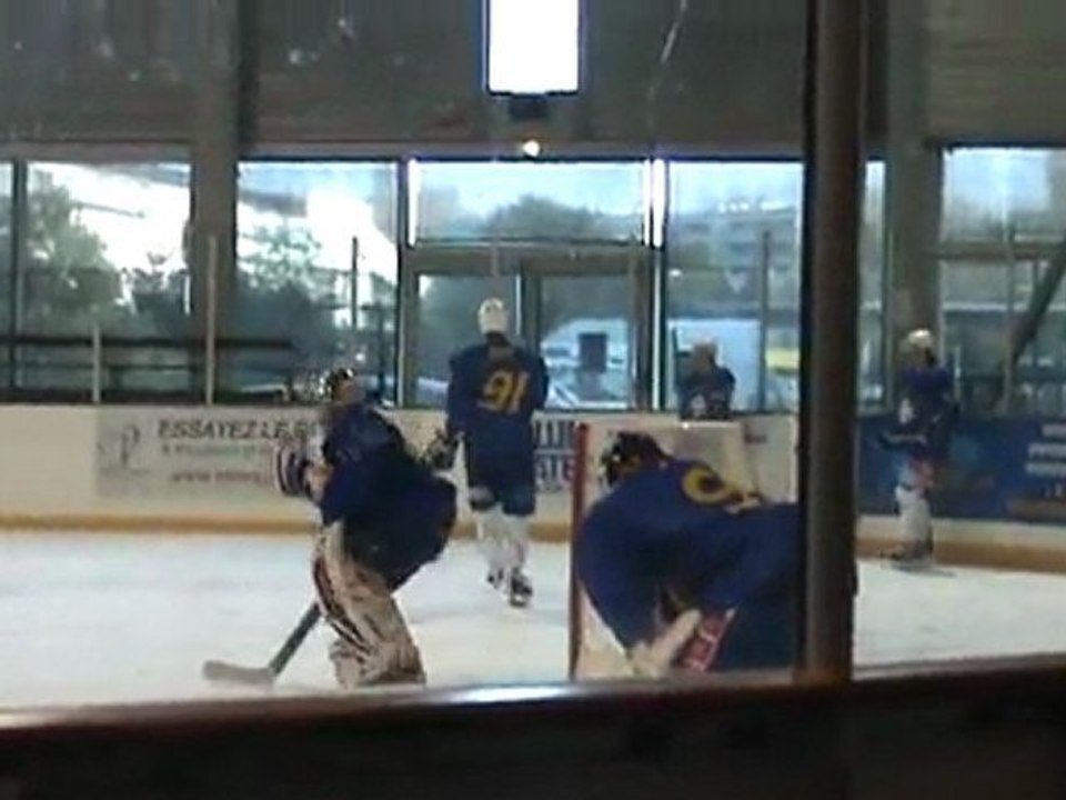 L'Equipe D'avignon à l'échauffement