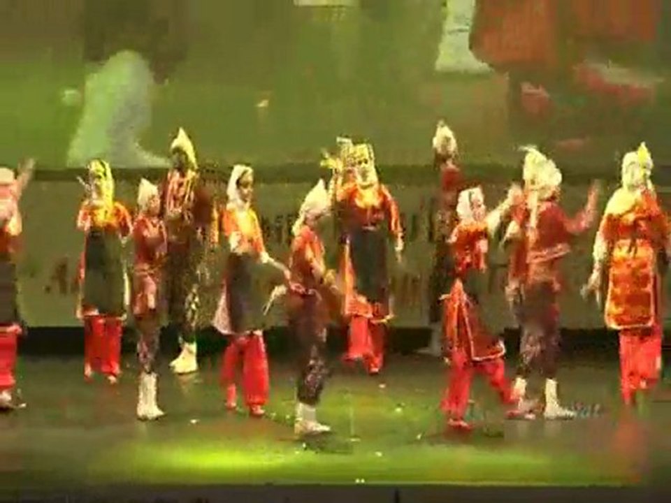 Halk dansı Silifke ABD 8.Türkçe Olimpiyatı