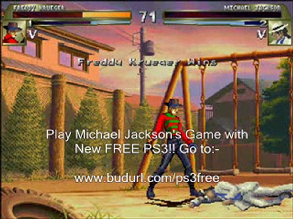 Michael Jackson VS Freddy Krueger!!