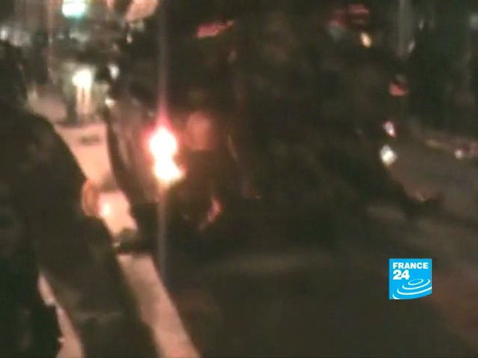 Exclusive footage show soldiers firing directly at protester