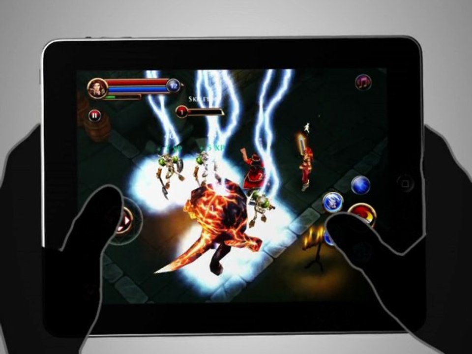 Jeux Gameloft iPad : Dungeon Hunter HD (trailer)
