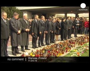 Mort de Lech Kaczynski : 2 minutes de silence