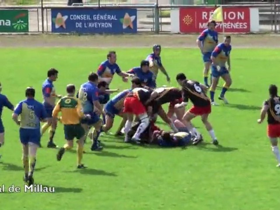 Rugby : Millau 31 - Bédarieux 23