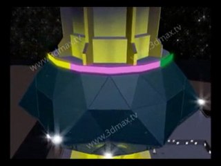 3d animation for Saudi Tv tower in Riyadh, video ...