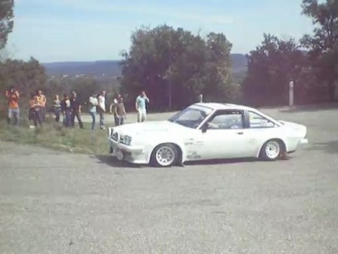 montée historique valflaunes 2010 opel manta GTE gr2