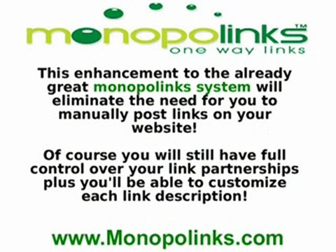 Autolinks Automated Backlinks - Monopolinks