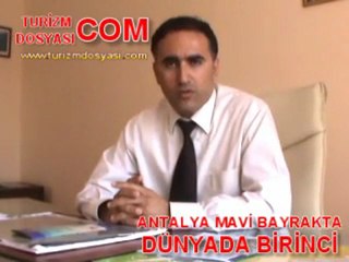 ANTALYA MAVİ BAYRAK'TA DÜNYADA BİRİNCİ SIRADA
