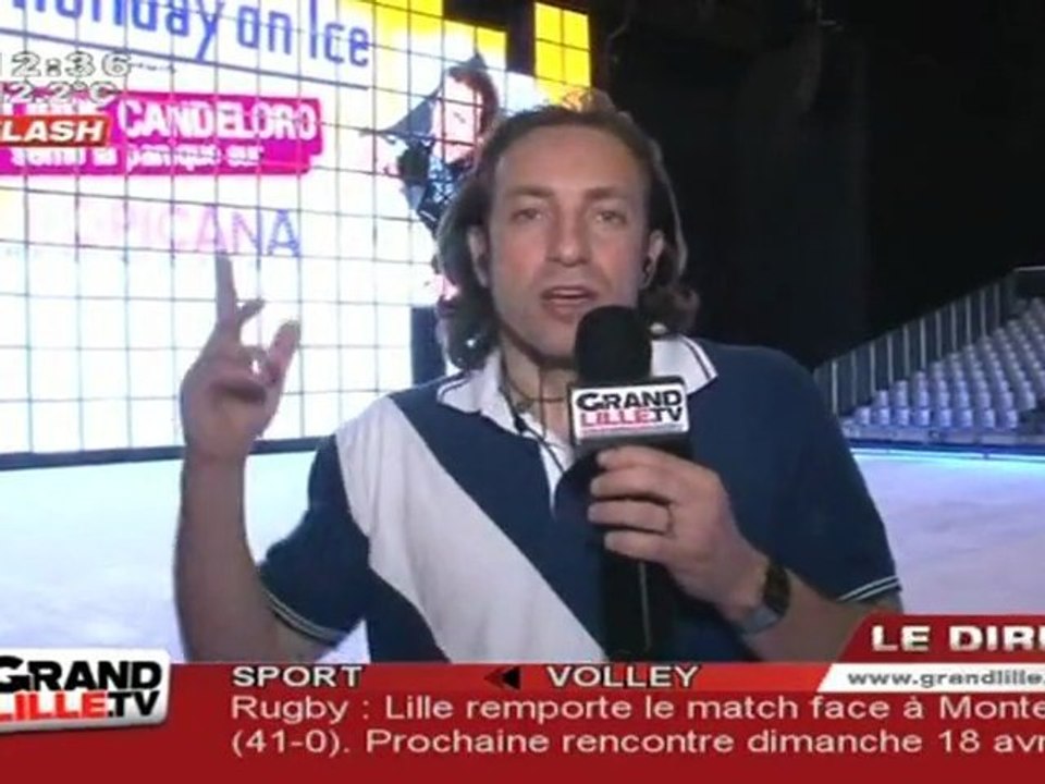 Ca glisse pour Philippe Candeloro (Lille)