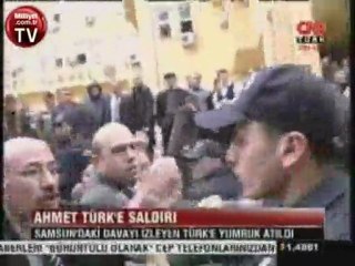 Ahmet Türk_e yumruklu saldırı! - Haberdar.com