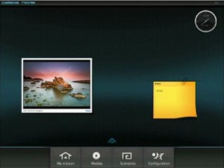 Calaos Home: configuration des widgets