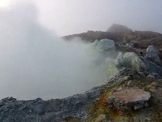 La soufrière de Guadeloupe