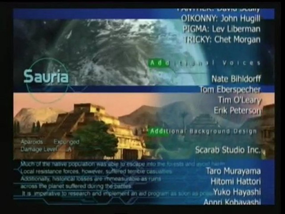 StarFox Assault - générique de fin