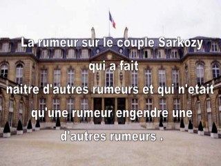La rumeur qui n'était qu'une rumeur entraine une rumeur