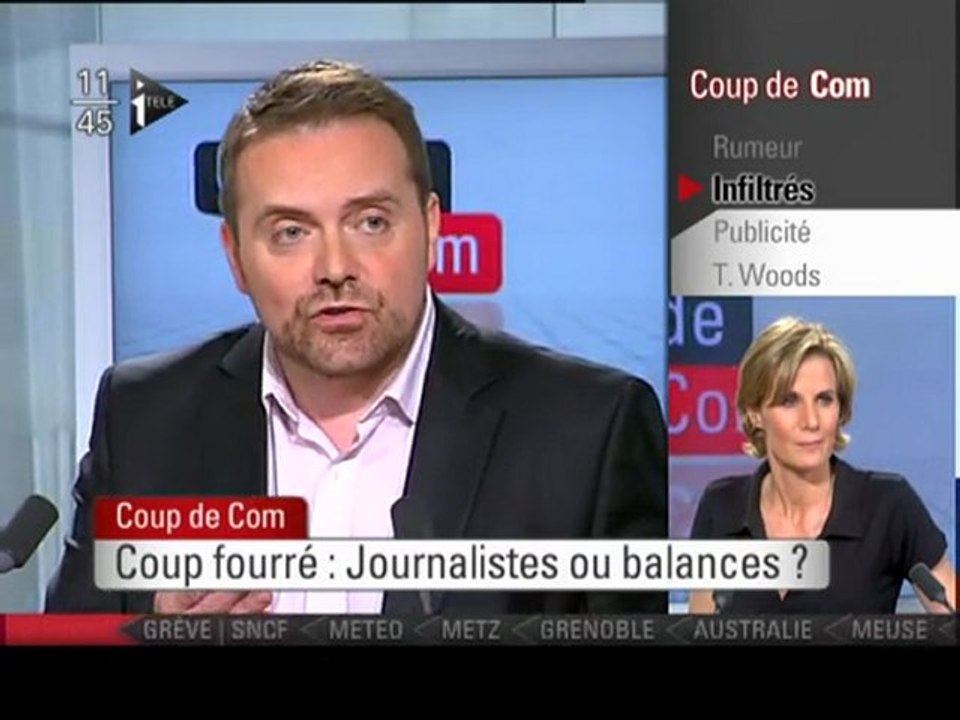 Bastien Millot dans "Coup de Com" le 11 avril 2010