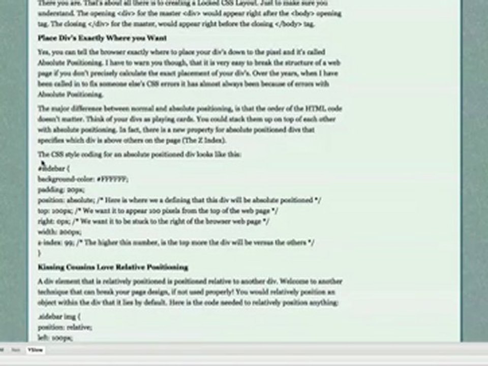 How to CSS Style HTML Pt 6