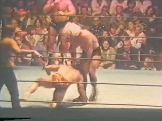 Ric Flair & Big John Studd vs Jimmy Snuka & Paul Orndorff