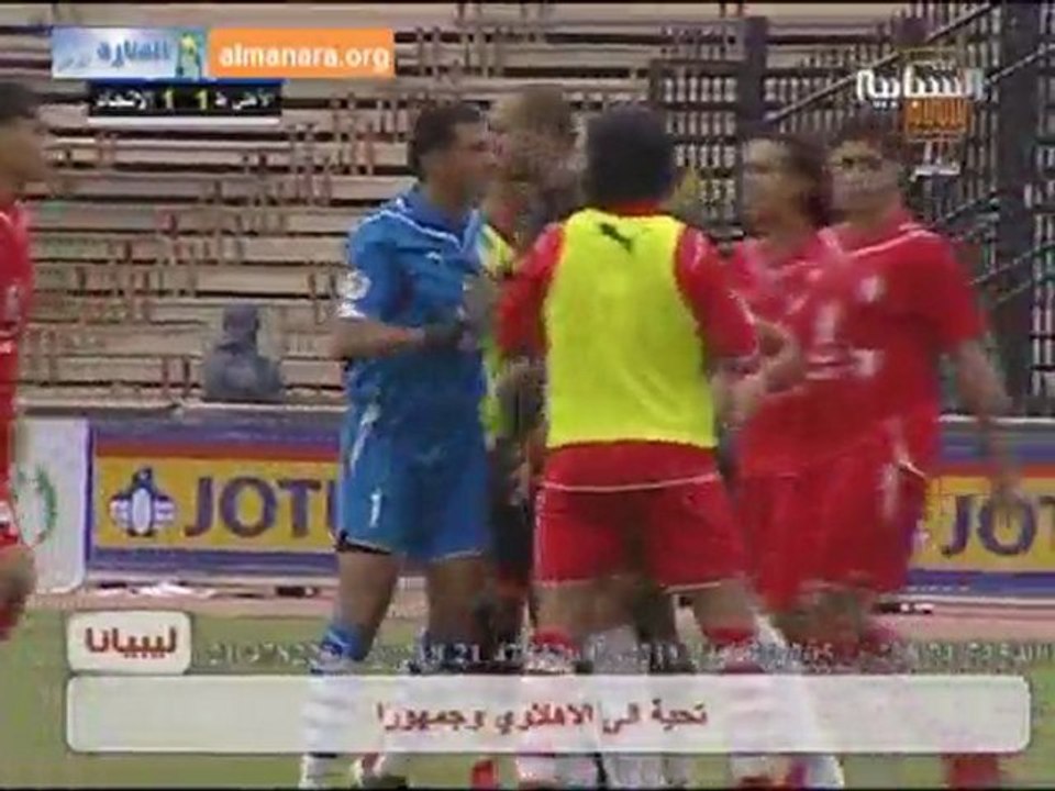 ملخص الشوط الثاني من مباراة الاهلي ط والاتحاد