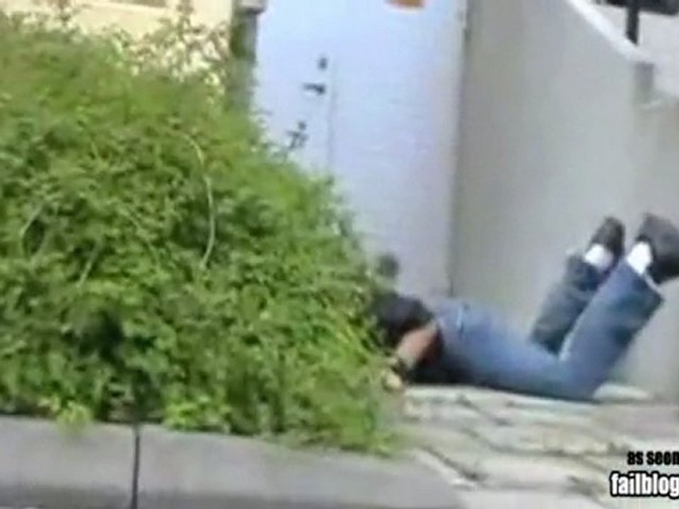Railing Jump FAIL