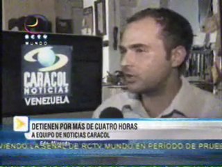 detención equipo de caracol