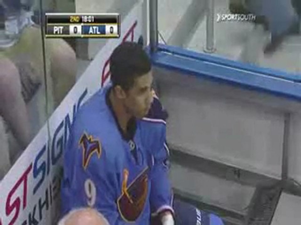 Matt Cooke vs Evander Kane Apr 10, 2010 - SportSouth feed