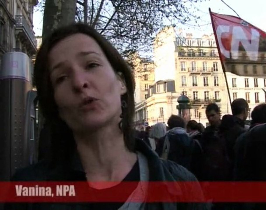 Rassemblement contre l'inauguration de la place Ben Gourion
