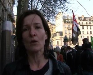 Rassemblement contre l'inauguration de la place Ben Gourion