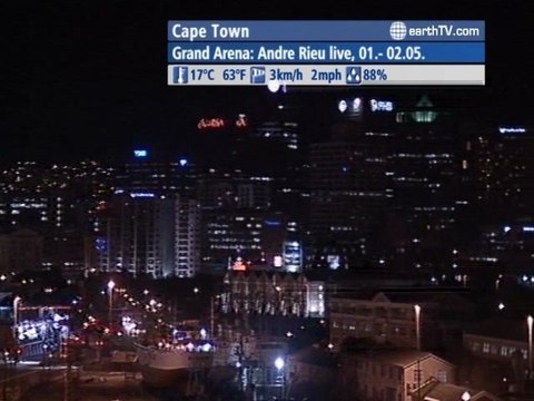 Honolulu - USA, St. Andrews - Canada, Nouméa - New Caledonia, Ekaterinburg - Russia, Cape Town - South Africa, Bandar Seri Begawan - Brunei, Rio de Janeiro - Brazil