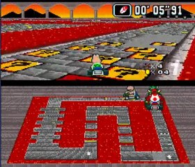 Video Test Super Mario Kart ( SNES )