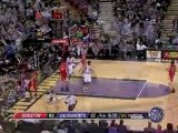 Beno Udrih gets the steal and takes it to the other end for