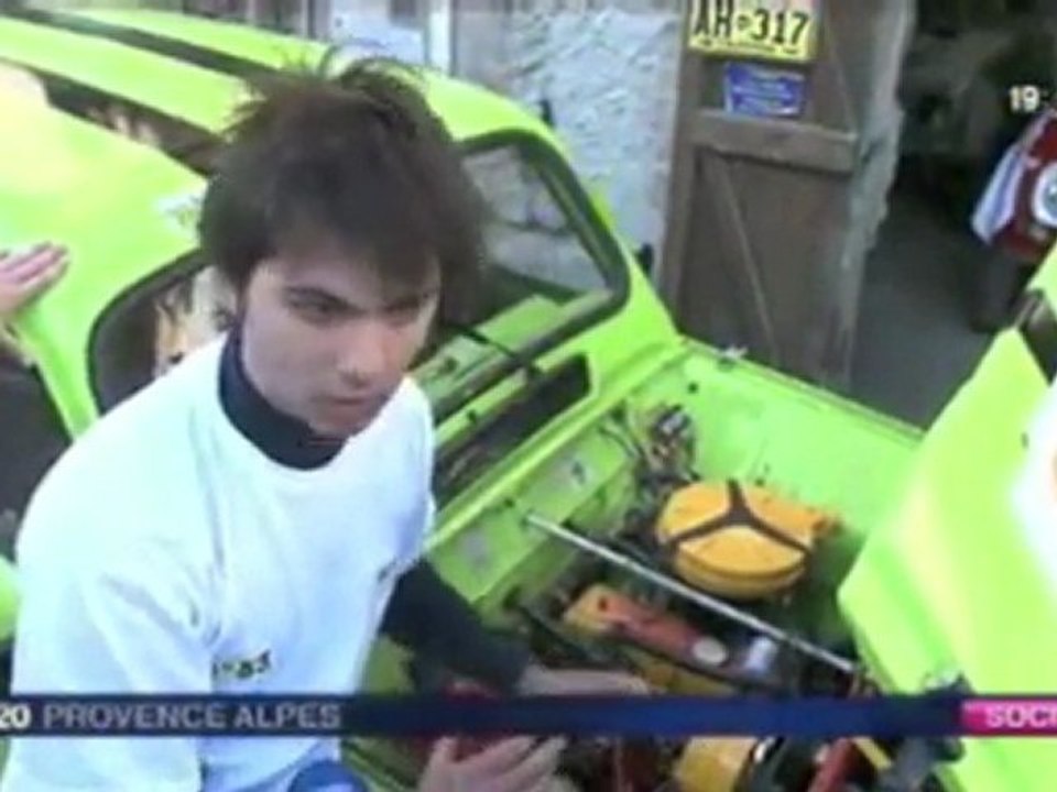 4L Trophy équipage 33 Catrelpilllar, vidéos france 3